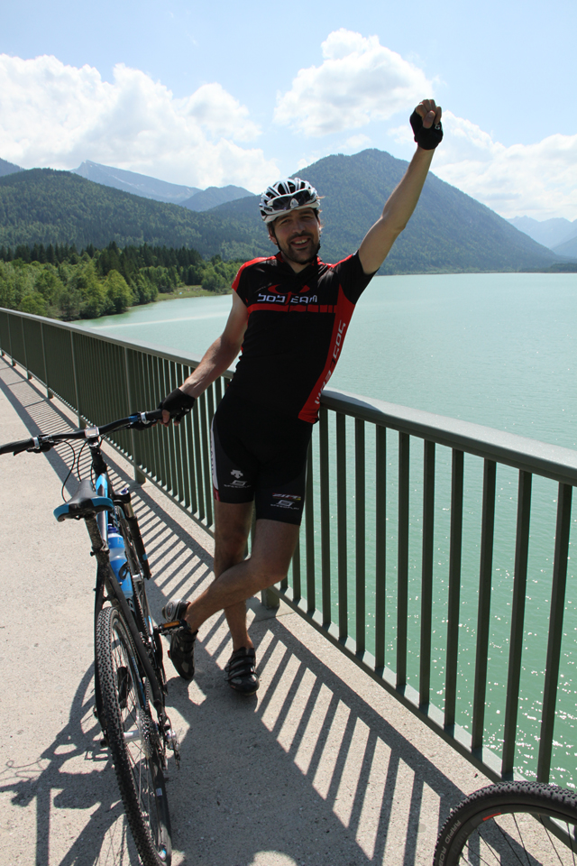 Radtraining in den Bayrischen Voralpen